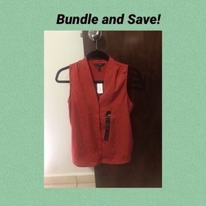 Banana Republic Sleeveless Top (Terracotta)